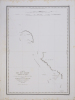 [KIRIBATI/MICRONÉSIE] Carte des îles Bishop (archipel des îles Gilbert).. DUPERREY (Louis-Isidore).