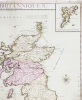 Les Isles Britanniques où sont les royaumes d'Angleterre et d'Écosse, que nous appellons Grande-Bretagne et celuy d'Irlande.. DESNOS (Louis-Charles).