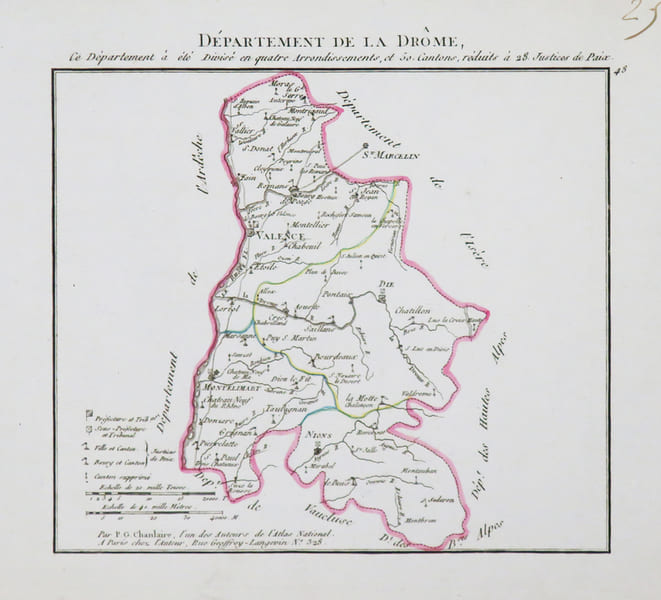 [DR&Ocirc;ME] D&eacute;partement de la Dr&ocirc;me.. CHANLAIRE (Pierre-Gr&eacute;goire) & HERBIN de HALLE (Pierre Etienne).