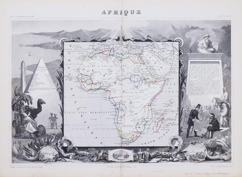  Afrique.. LEVASSEUR (Victor).