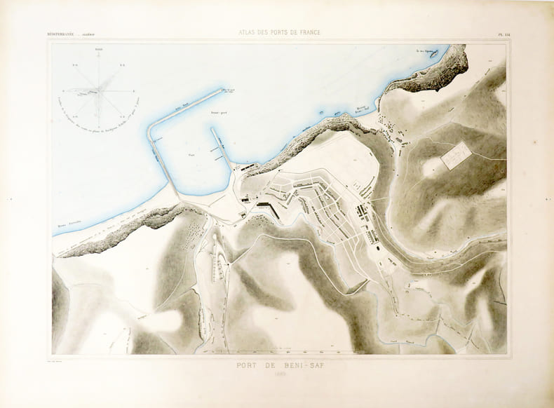  [ALG&Eacute;RIE/BENI SAF] Port de Beni-Saf.. ATLAS des PORTS de FRANCE.