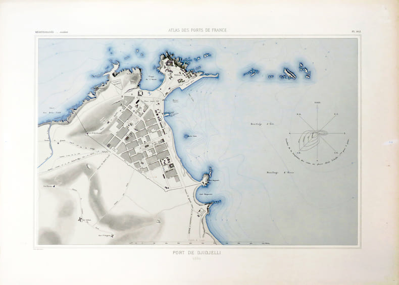  [ALG&Eacute;RIE/JILEL] Port de Djidjelli.. ATLAS des PORTS de FRANCE.