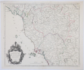  [TOSCANE] Carte du Grand-Duché de Toscane.. SANTINI (Paolo).