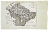  [WASHINGTON] Plan de la ville de Washington en Amérique.. KLINGER (Johann Georg).