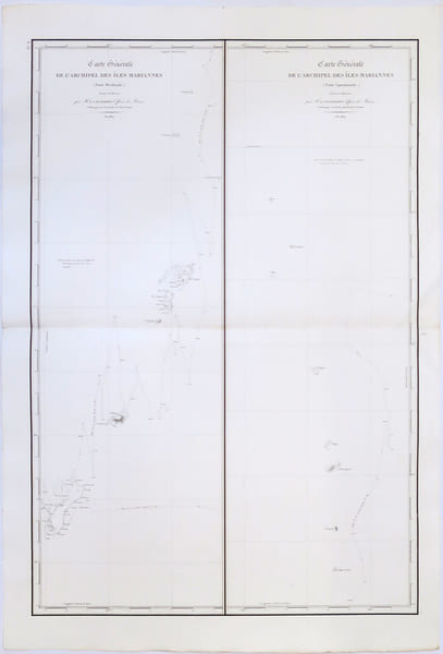  [&Icirc;LES MARIANNES] Carte g&eacute;n&eacute;rale de l'archipel des &icirc;les Mariannes (partie m&eacute;ridionale) - Carte g&eacute;n&eacute;rale de l'archipel des &icirc;les Mariannes (partie ...