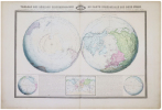 [PÔLES] Tableau des régions circumpolaires ou carte sphéroïdale des deux pôles.. GARNIER (F.A.).