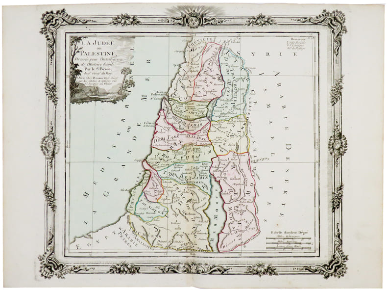  La Jud&eacute;e ou Palestine.. BRION de la TOUR (Louis).