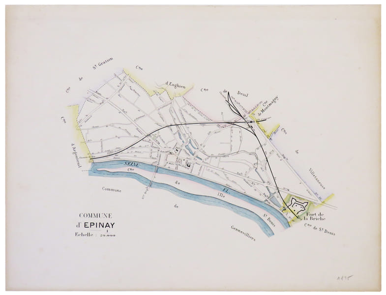  [&Eacute;PINAY-sur-SEINE ] Commune d'&Eacute;pinay.. ANONYME.