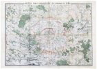  Nouvelle carte topographique des environs de Paris dressée d'après les Chasses et Plans du Cadastre.. CLEROT (Victor).