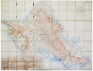  [HAWAÏÏ] Topographic map of the island of Oahu city and county of Honolulu.. U.S. GEOLOGICAL SURVEY.