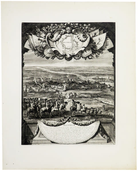  [MAASTRICHT] Mastrich ville du duch&eacute; de Brabant.. LECLERC (S&eacute;bastien).