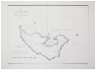  [ÎLES TONGA] Plan de l'île Tonga-Tabou levé et dressé par M.E. Pâris, enseigne de vaisseau.. DUMONT D'URVILLE (Jules-Sébastien-César).
