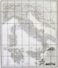 Carte statistique, politique, et minéralogique de l'Italie, où sont tracées toutes les routes, relais, et distances de postes, & les nouvelles ...