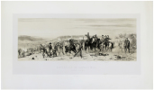  [GUERRE DE SÉCESSION/VIRGINIE] Bataille de Gaine's Mill. Virginie (27 juin 1862).. d'ORLEANS (François).