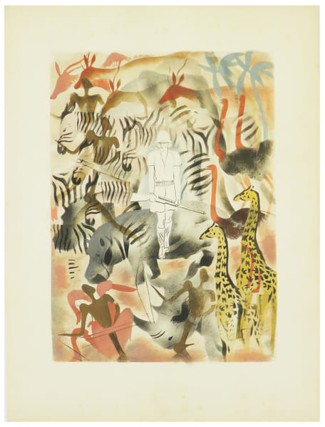  [LA GRANDE CHASSE].. UZELAC (Milivoy).