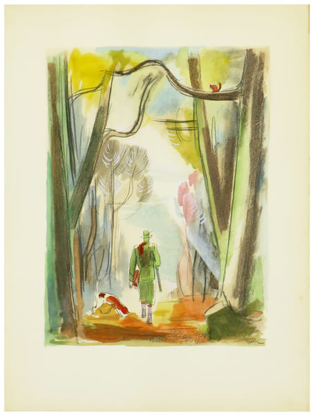  [LA CHASSE].. UZELAC (Milivoy).