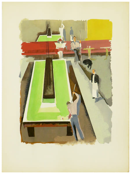 [LE BILLARD].. UZELAC (Milivoy).