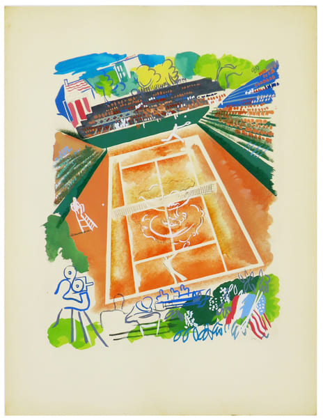  [LE TENNIS].. UZELAC (Milivoy).
