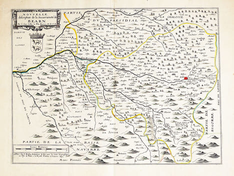 Nouvelle description de la souveraineté de Béarn.. BOISSEAU (Jean).