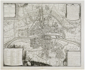  Sixième Plan de la ville de Paris et ses accroissements, depuis le commencement du règne de Charles VII l'an 1422 jusqu'à la fin du règne d'Henry III ...