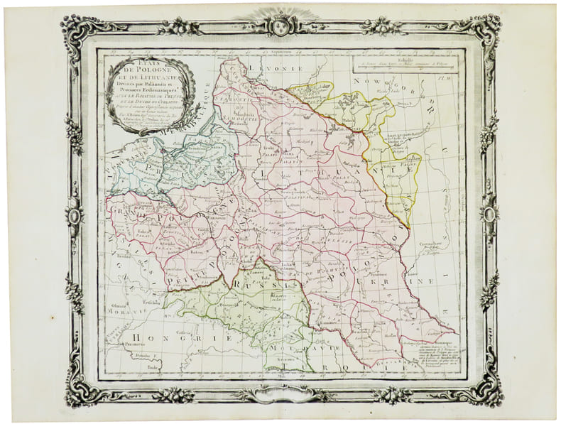  [POLOGNE/LITUANIE] &Eacute;tats de Pologne et de Lithuanie.. BRION de la TOUR (Louis).