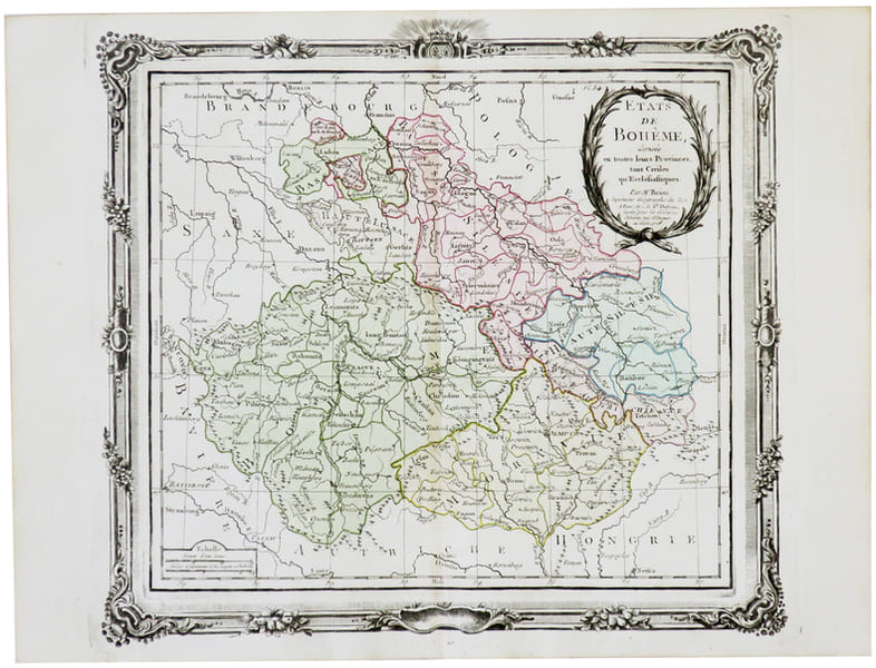  [R&Eacute;PUBLIQUE TCH&Egrave;QUE] &Eacute;tats de Boh&ecirc;me.. BRION de la TOUR (Louis).