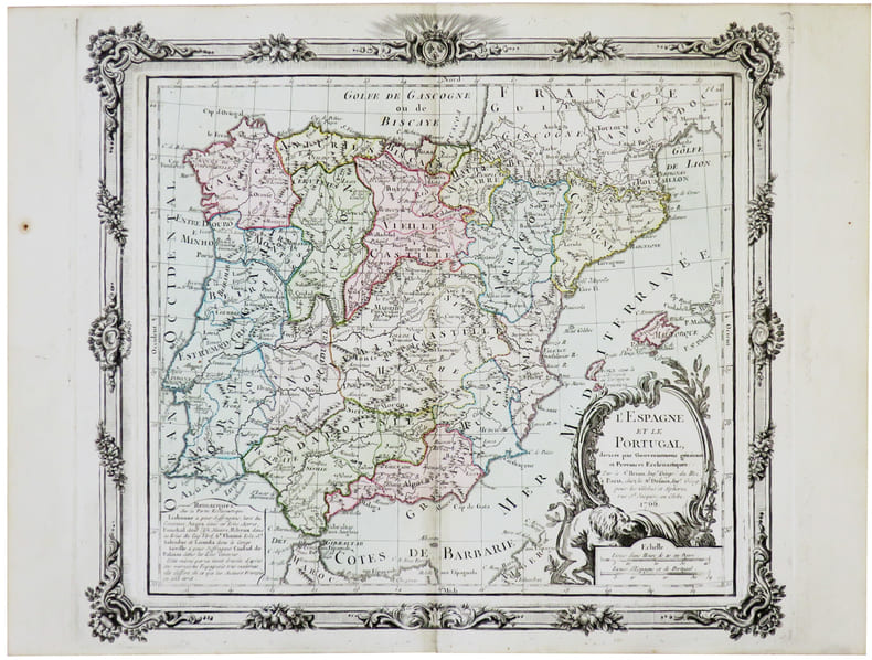  L'Espagne et le Portugal.. BRION de la TOUR (Louis).