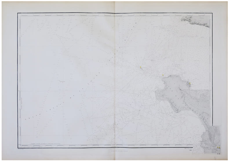  [&Icirc;LE de NOIRMOUTIER].. D&Eacute;P&Ocirc;T-G&Eacute;N&Eacute;RAL DE LA MARINE & BEAUTEMPS-BEAUPR&Eacute; (Charles-Fran&ccedil;ois).