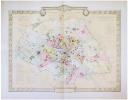  Plan de la ville de Paris. Période révolutionnaire (1790-1794).. FAUCOU (Lucien).