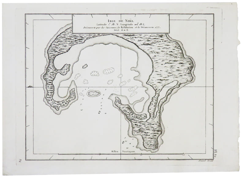  [KIRIBATI] Isle de No&euml;l.. COOK (James).
