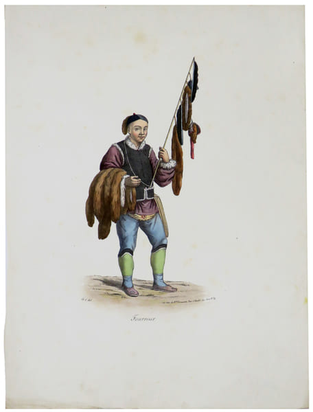  Fourreur.. MALPI&Egrave;RE (D. Bazin de).