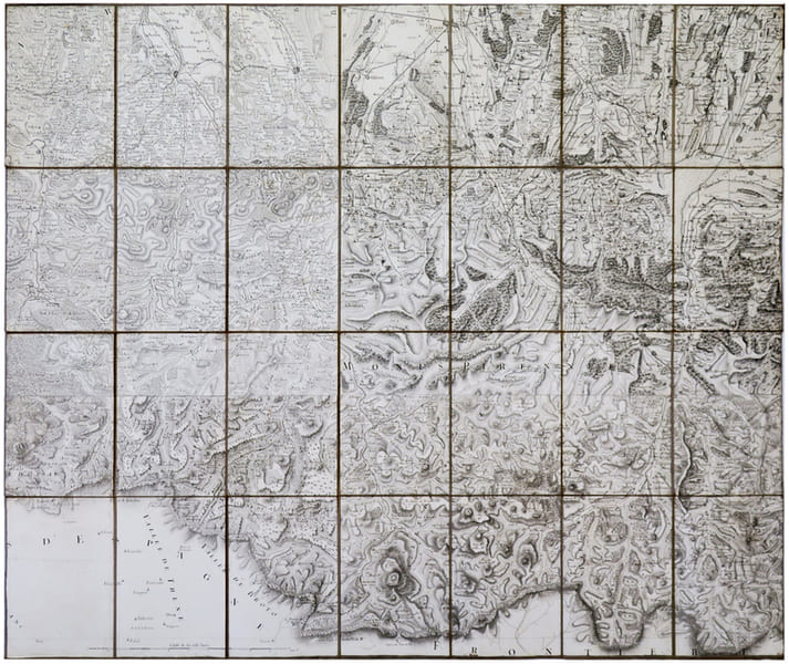  [PYR&Eacute;N&Eacute;ES] Carte de Cassini. Pyr&eacute;n&eacute;es.. CASSINI de THURY (C&eacute;sar-Fran&ccedil;ois).