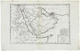  Carte de l'Arabie, du Golfe Persique, et de la Mer Rouge, avec l'Égypte, la Nubie et l'Abissinie.. BONNE (Rigobert).