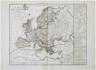  Carte générale de l'Europe divisée en ses différens états.. DELAMARCHE (Félix).