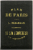  Plan de Paris.. SAGANSAN (L.).