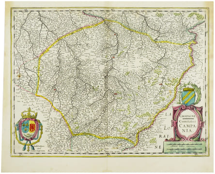  [CHAMPAGNE] Champagne - Comitatus Campania.. JANSSON (Johannes).