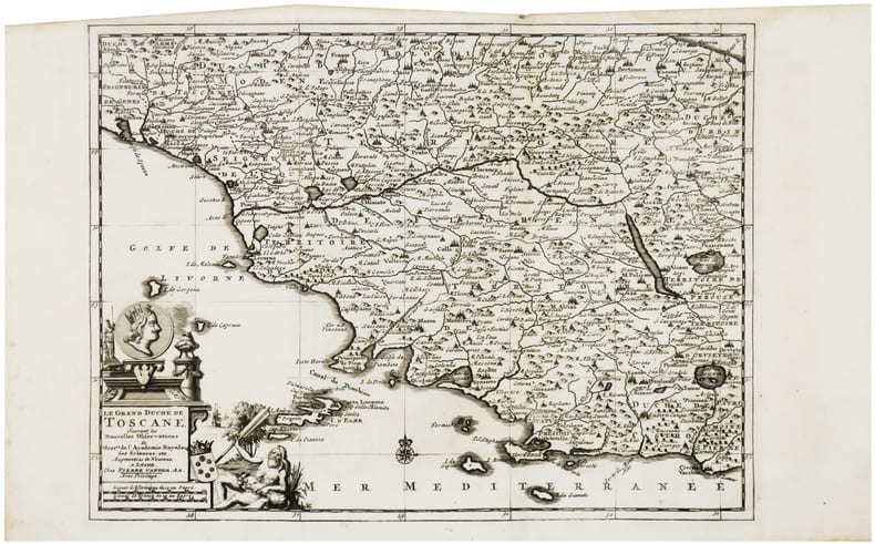  [TOSCANE] Le Grand Duch&eacute; de Toscane.. AA (Pieter van der).