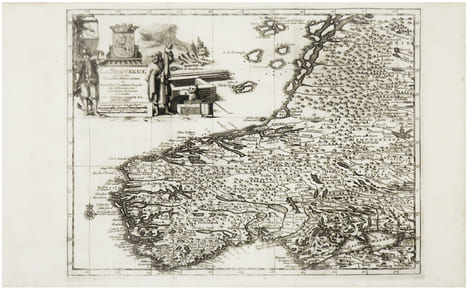  [NORVÈGE] La Norvegue.. AA (Pieter van der).
