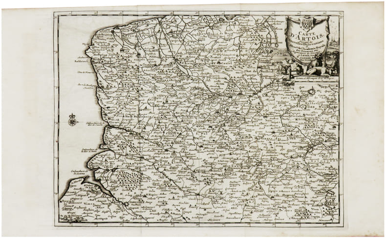  [ARTOIS] Carte d’Artois.. AA (Pieter van der).