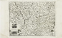  [LORRAINE] Carte de Lorraine.