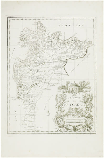  [P&Eacute;KIN] Province de Pe-Tche-Li. . ANVILLE (Jean Baptiste Bourguignon d').
