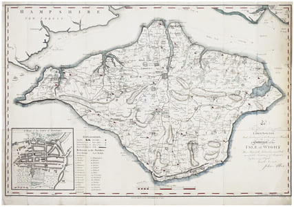  [ÎLE de WIGHT] To the Right Honorable Lord Bolton, Lord Lieutenant of the county of Hants & governor of the isle of  Wight.