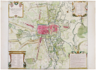  [TROYES] Plan de la ville, fauxbourgs et dépendances de Troyes capitalle de Champagne.. DESBOIS (Martial).