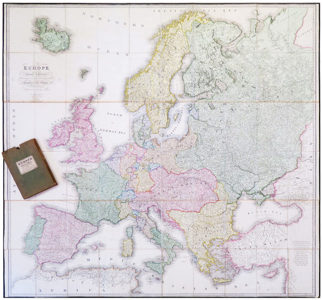  Europe, describing all the changes of territory, together with their deviations in the boundary lines of its several empires and states agreed to and ...