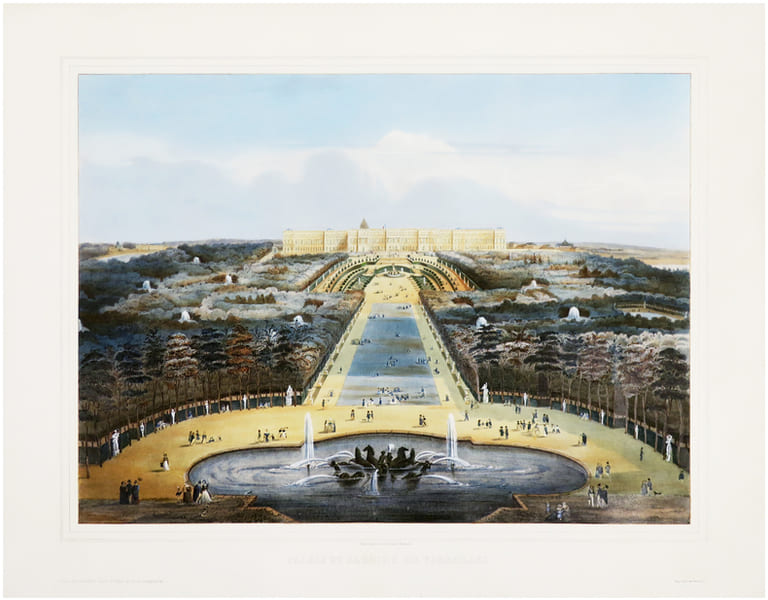  [VERSAILLES] Palais et jardins de Versailles.. BACHMANN (John).