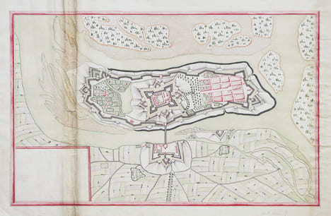  [Plan de Fort-Louis].. [ANONYME].