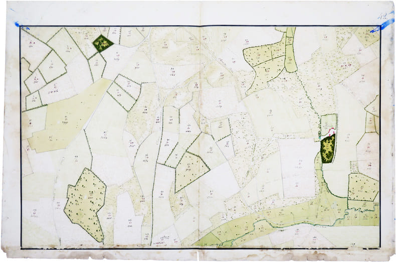  Champigni, Moulin Neuf, et terres de Gros Bois.. [ANONYME].