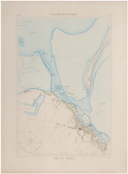  [LE CROISIC] Port du Croisic.. ATLAS des PORTS de FRANCE.