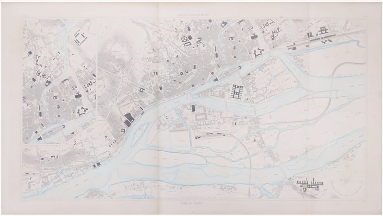  [NANTES] Port de Nantes.. ATLAS des PORTS de FRANCE.
