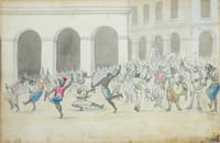 La danse des nègres (Alger).